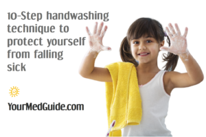 10 Step handwashing technique to protect your kids from falling sick