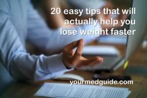 20 easy tips lose weight faster
