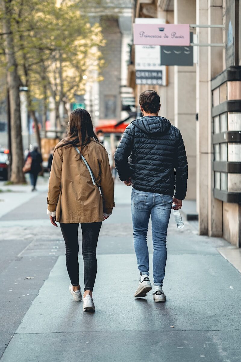 Why Losing Weight is not just about the diet man and woman walking on sidewalk during daytime